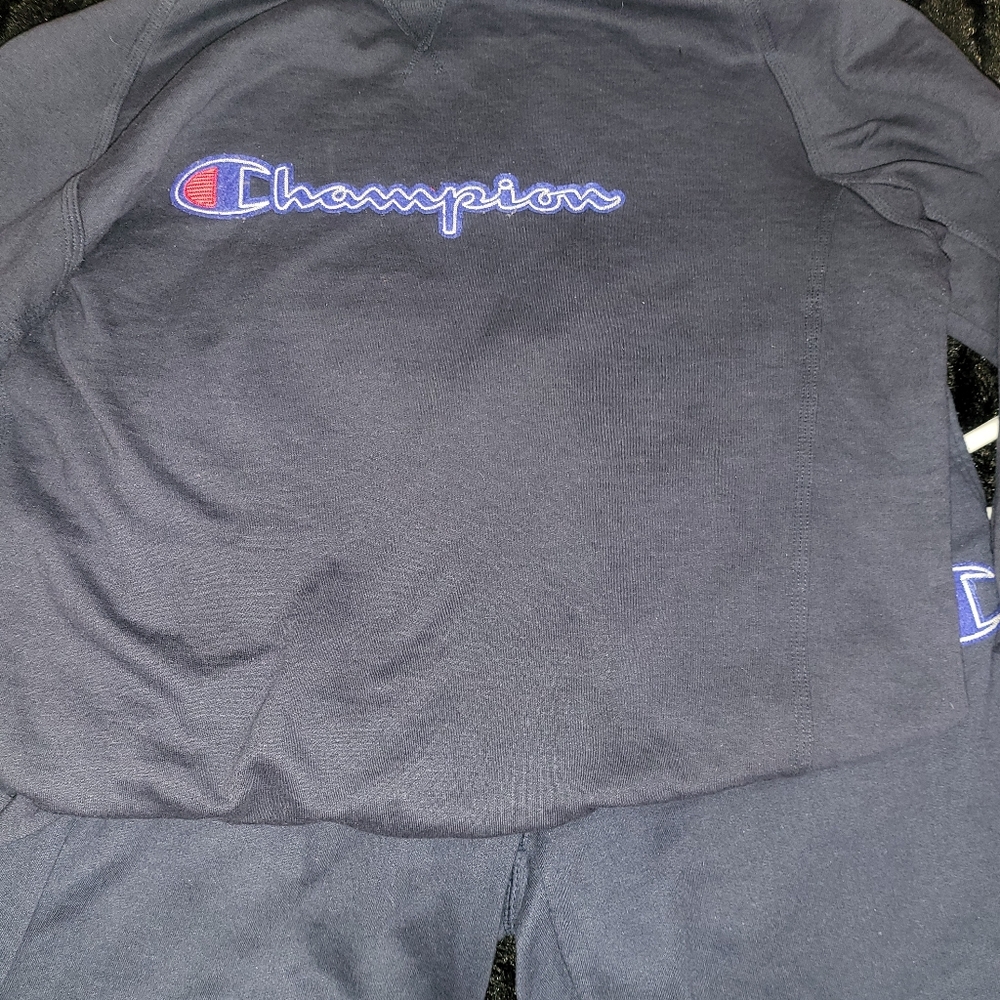 Champion Navy Blue Sweatsuit